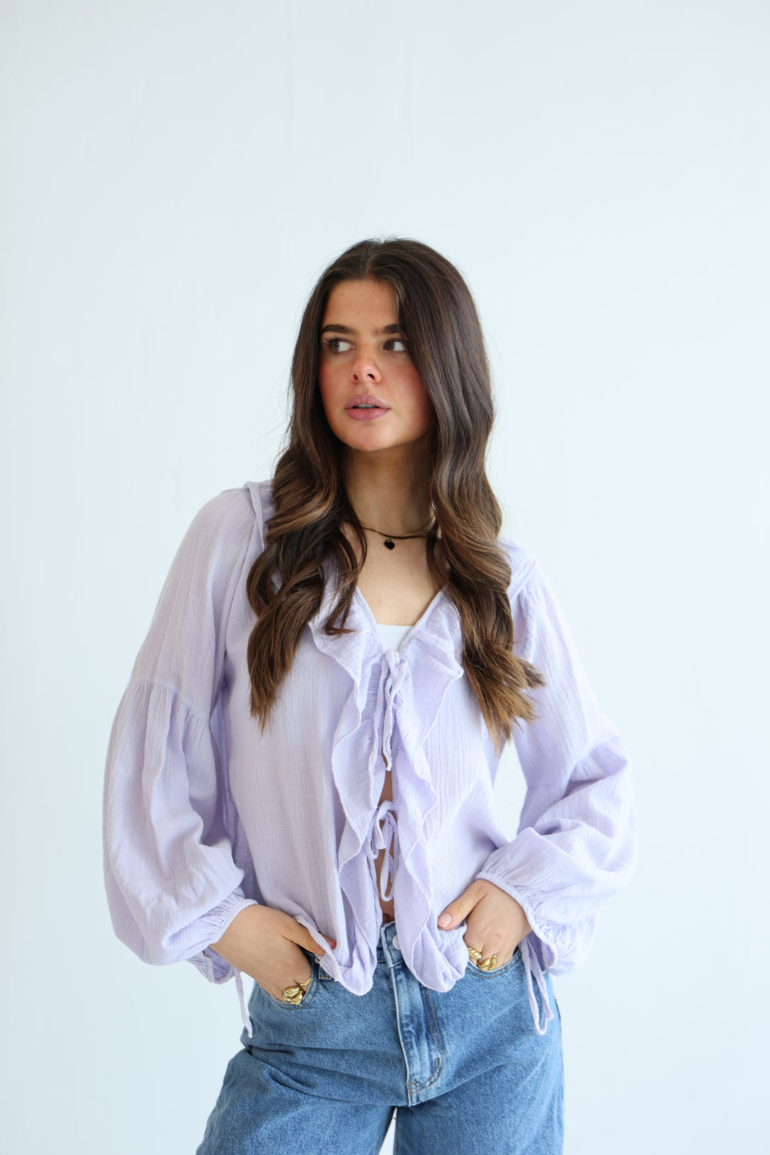 Rüschenbluse Leyla