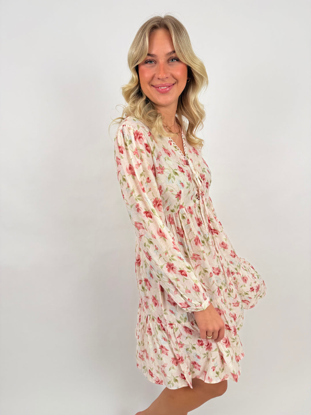Kleid mt Floralprint Barcelona
