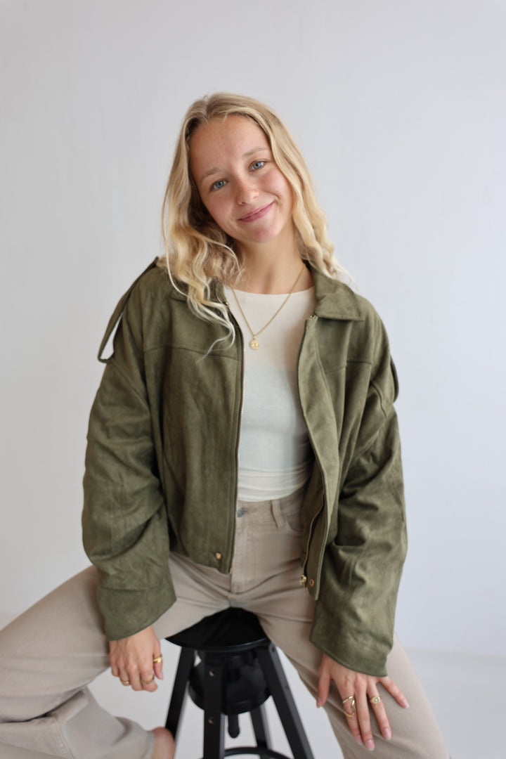 Olive Grove Bomberjacket