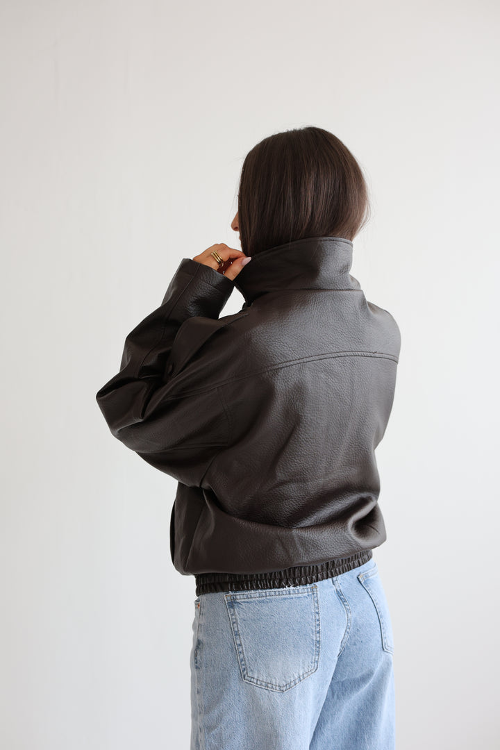 Oversize Bikerjacke Milano