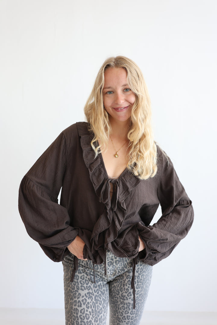 Rüschenbluse Leyla