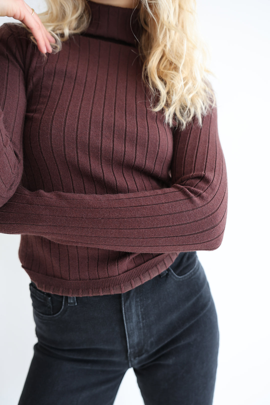 Rollkragenpullover Basicly