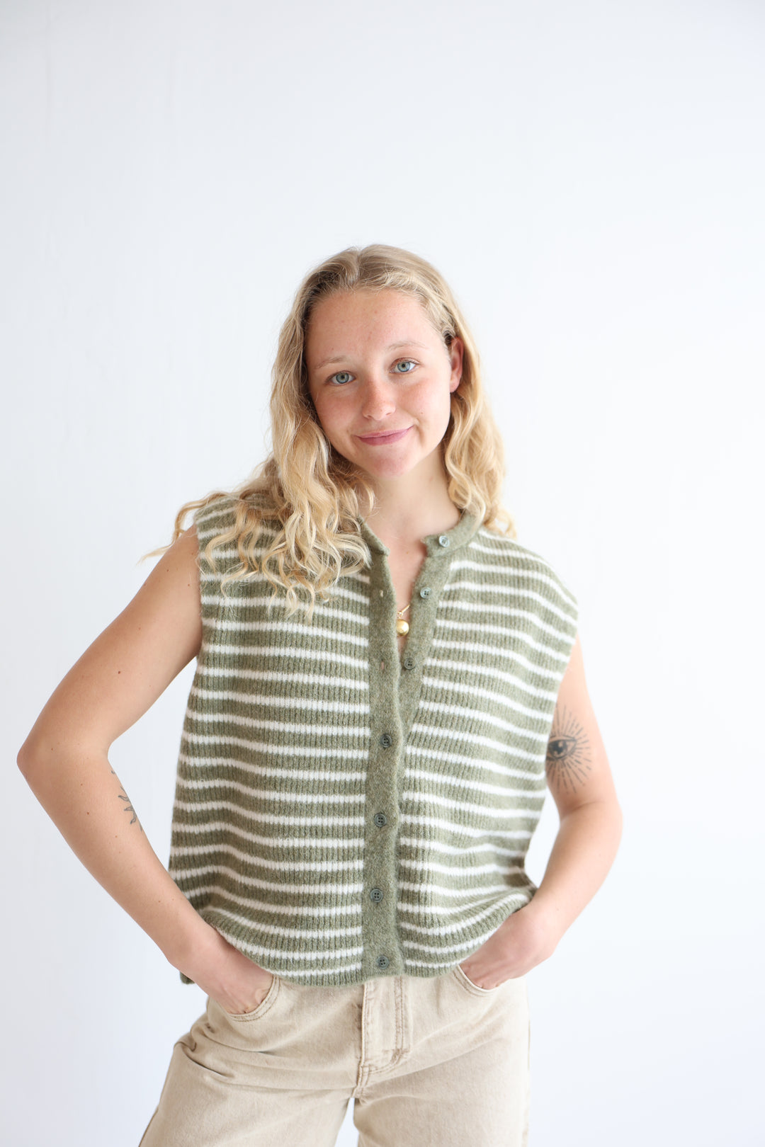 Gestreifte Weste Josephine