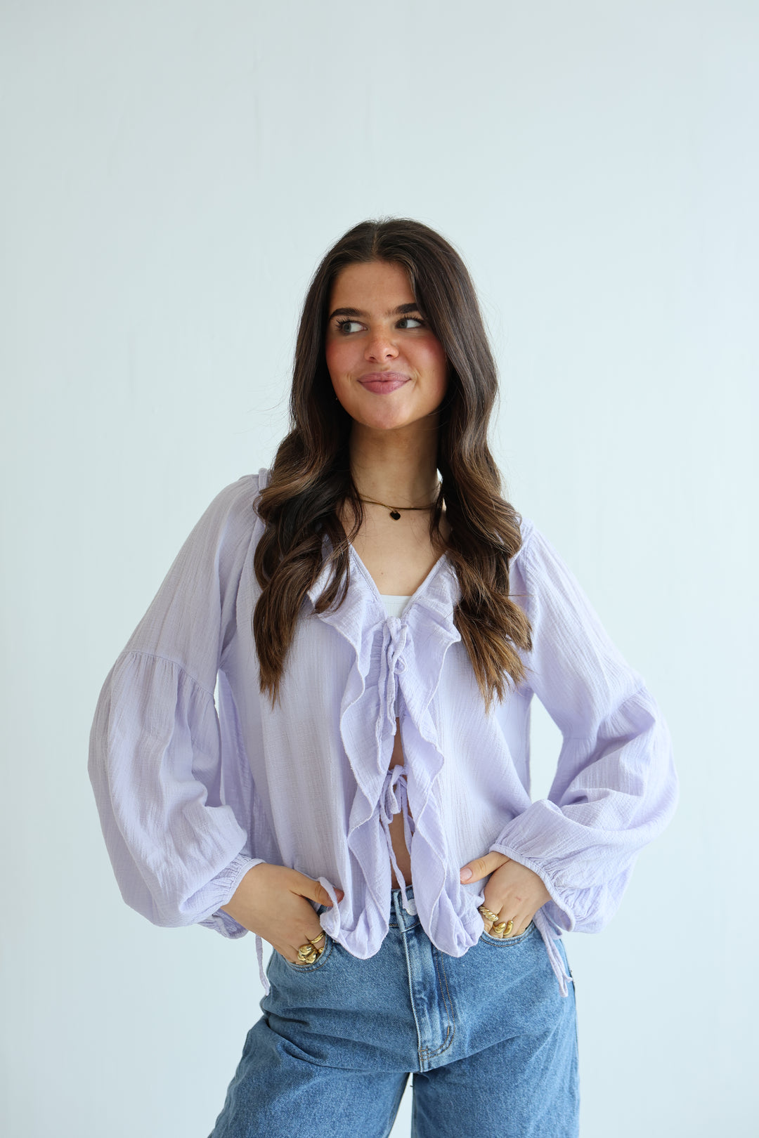 Rüschenbluse Leyla