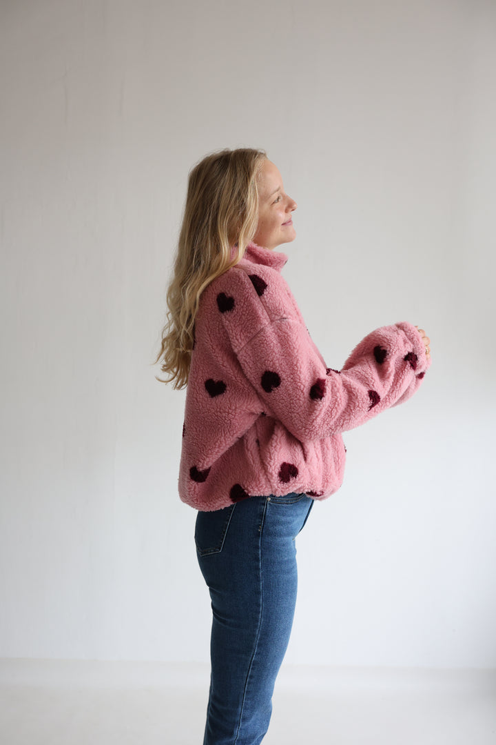 Teddy Zipper Warm Heart