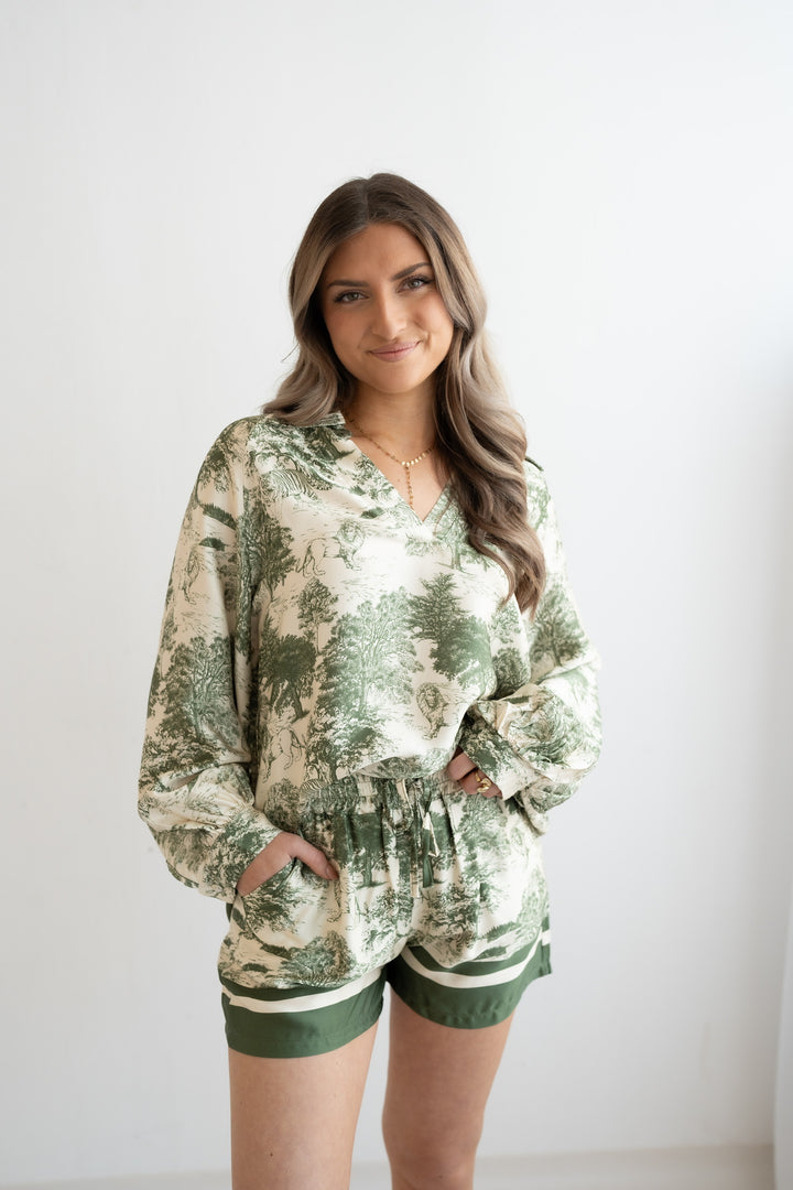 Luxury Bluse (lang)