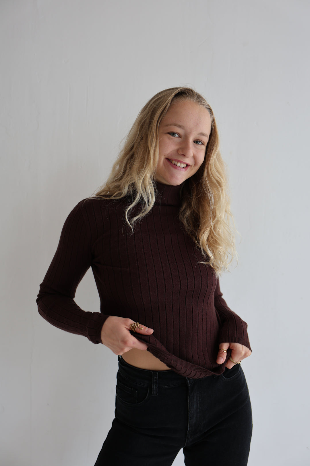 Rollkragenpullover Basicly