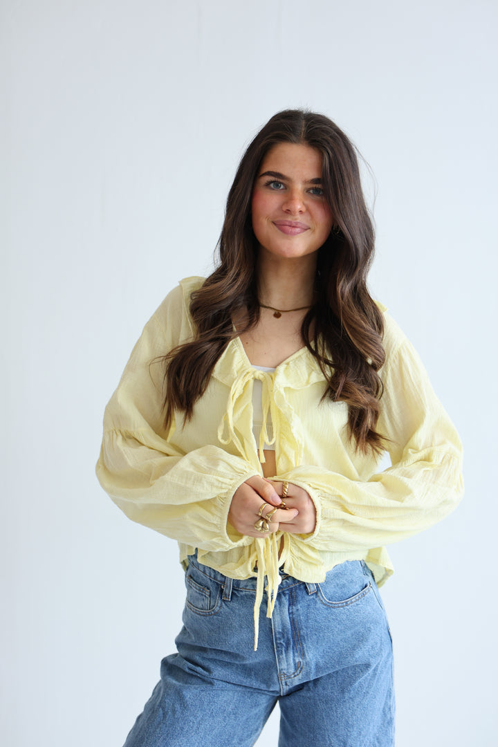 Rüschenbluse Leyla