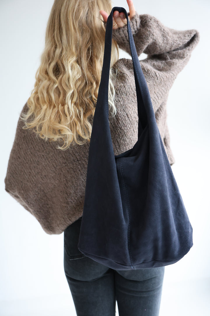 Handtasche aus Wildleder Chestnut Dream