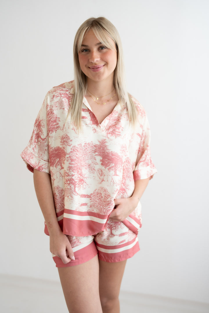 Luxury Bluse (kurz)