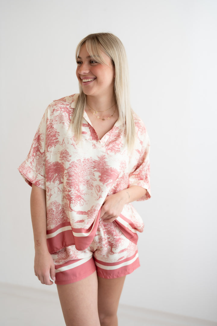Luxury Bluse (kurz)