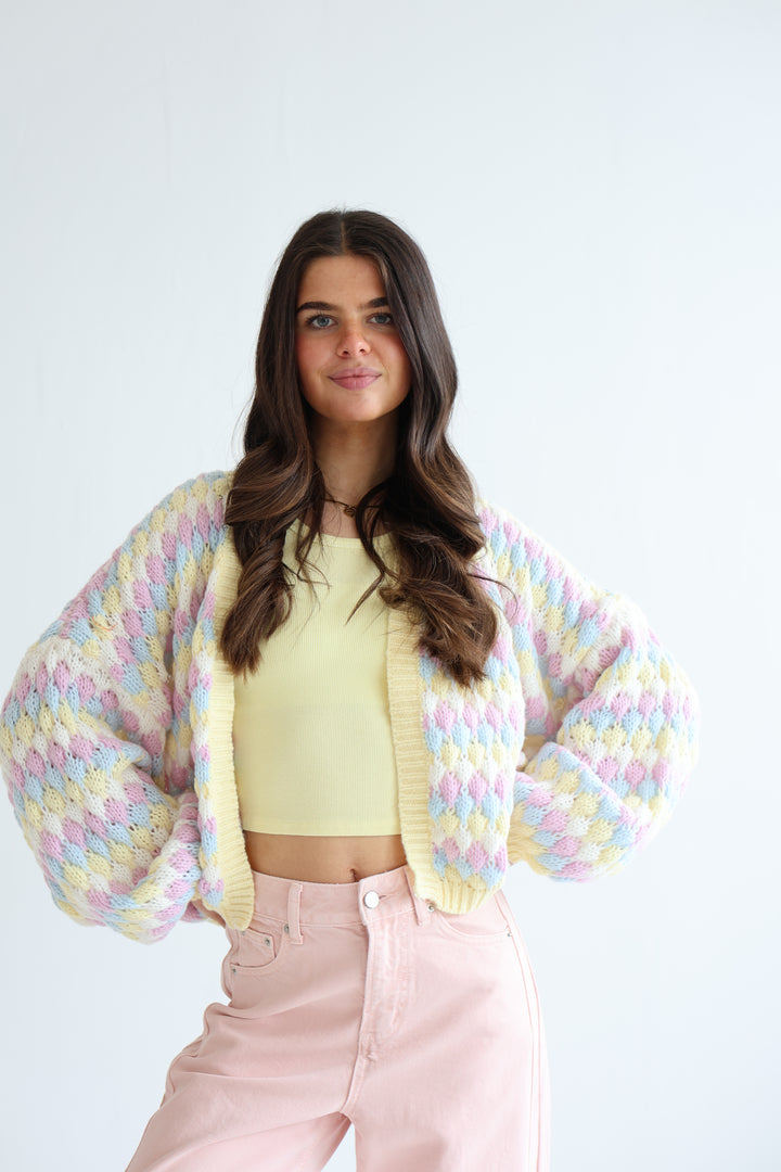 Sugar Pop Knit Cardigan