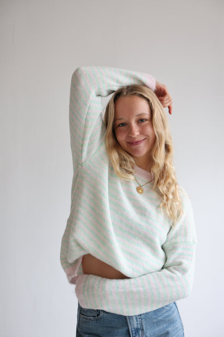 Pullover Pastell Lines