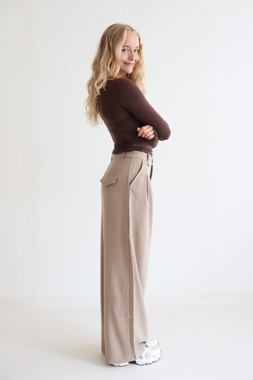 Bundfaltenhose Serena