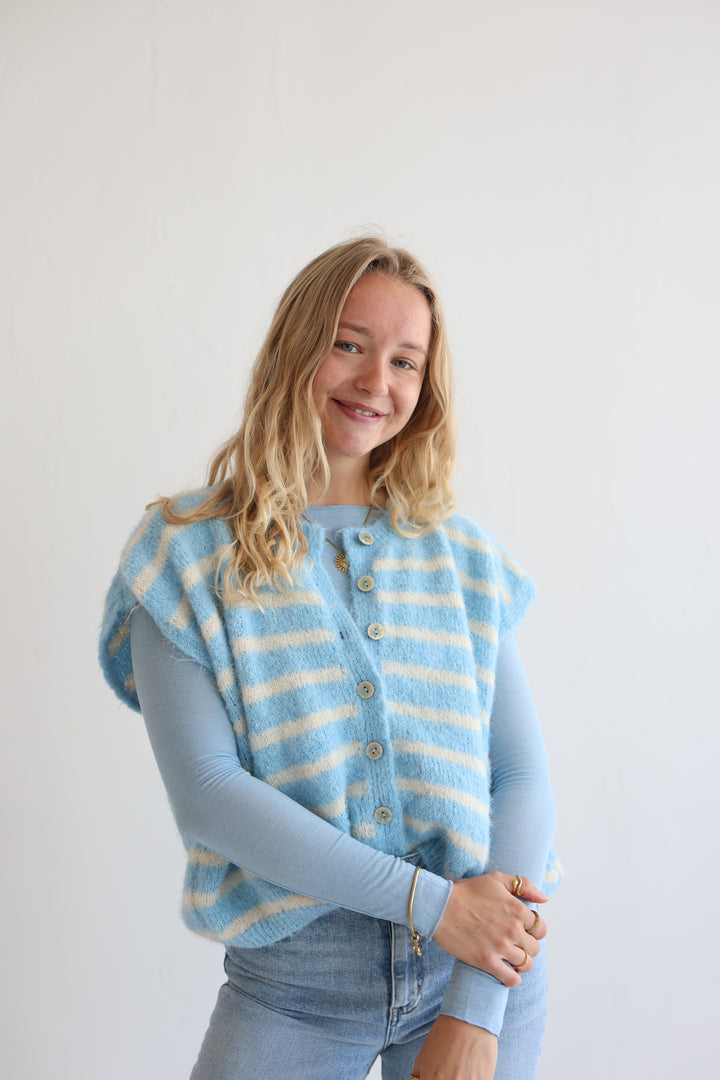 Gestreifte Weste Cosima