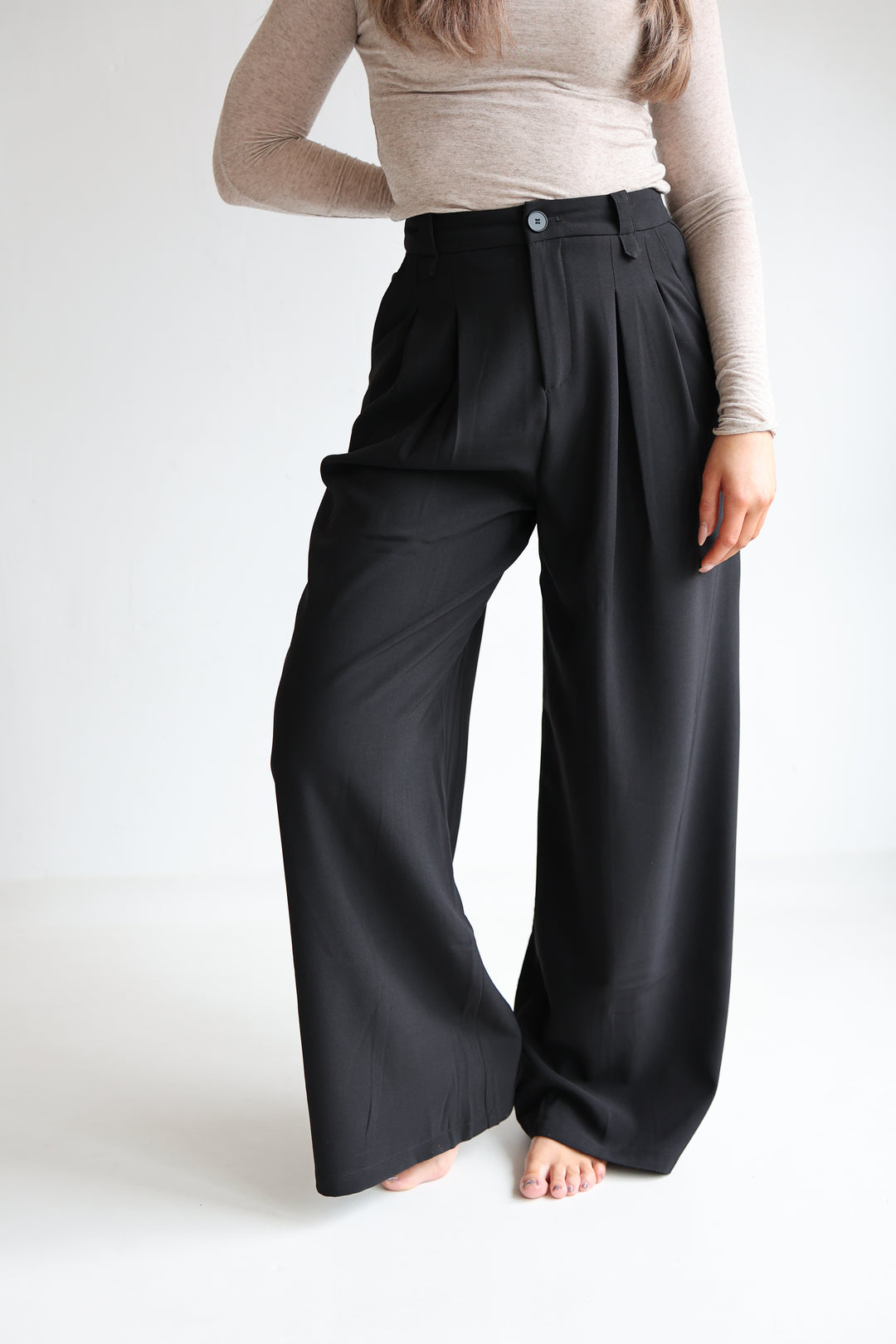 Bundfaltenhose Serena