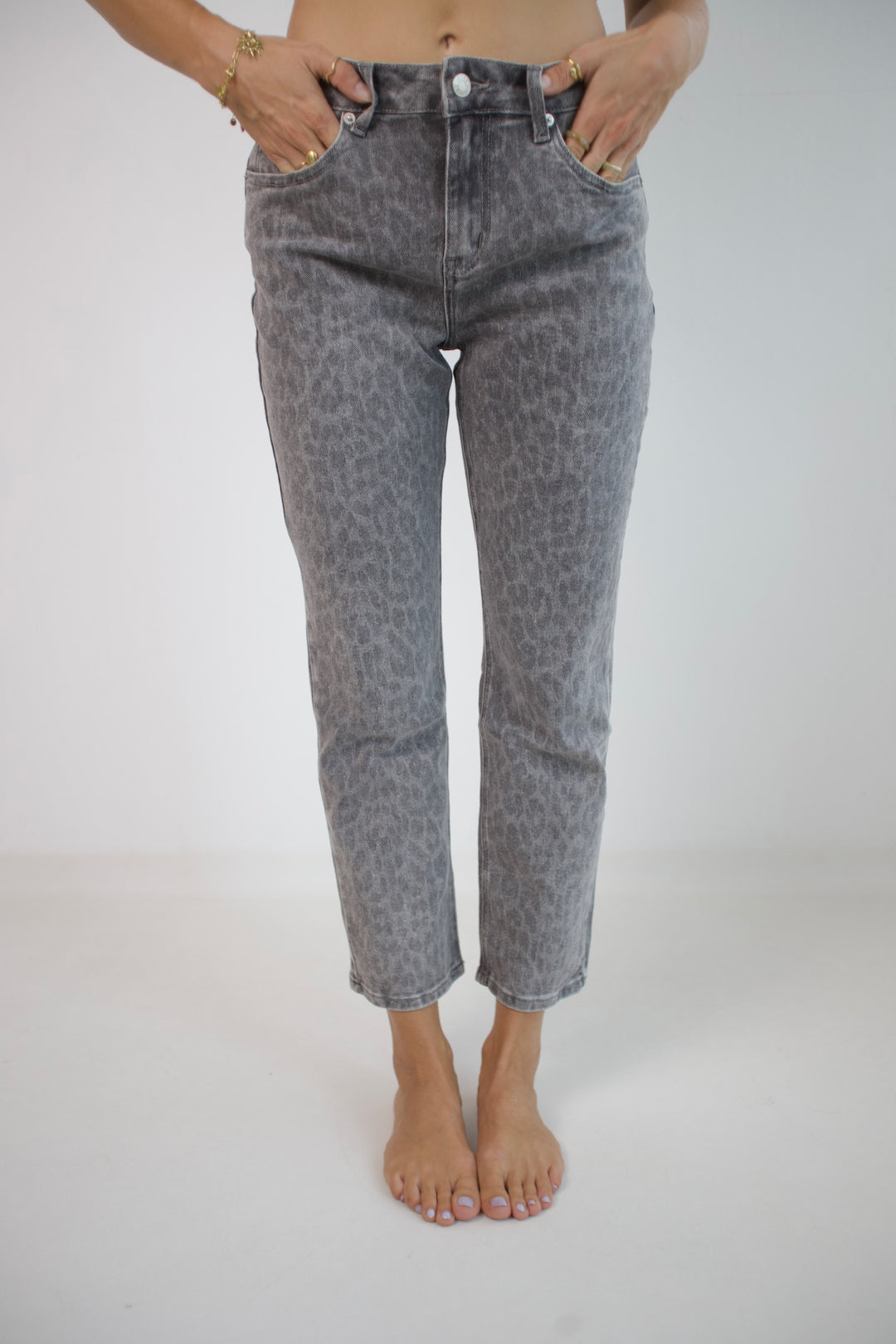 Graphite Wild Mom Jeans