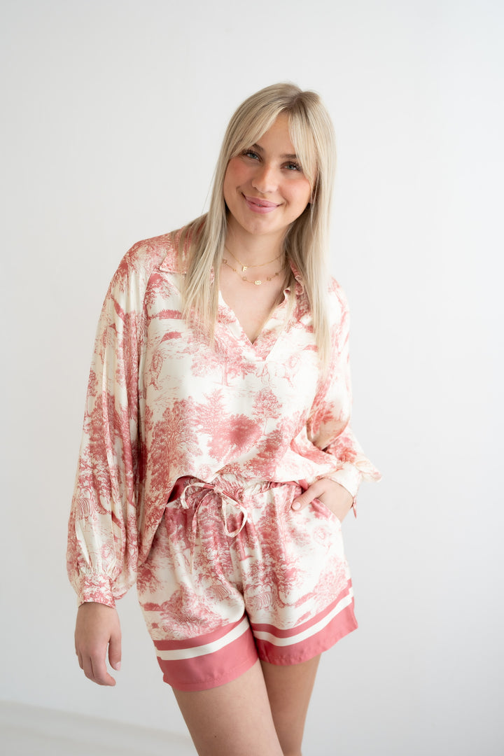 Luxury Bluse (lang)