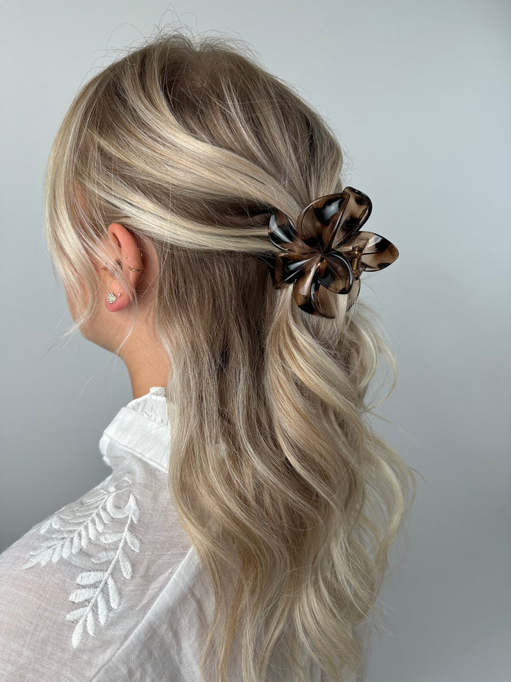 Haarspange Dark Hawaii