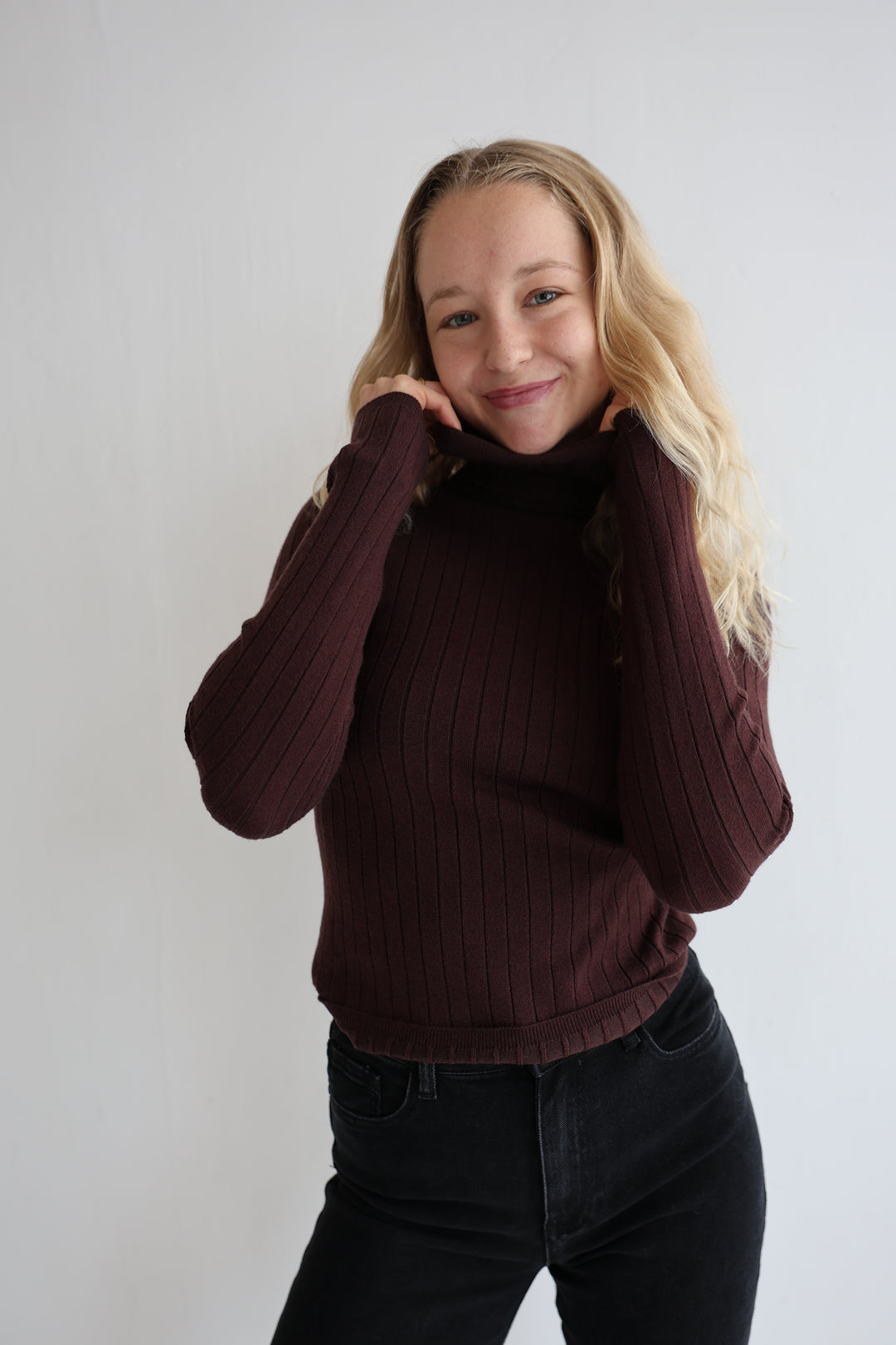 Rollkragenpullover Basicly