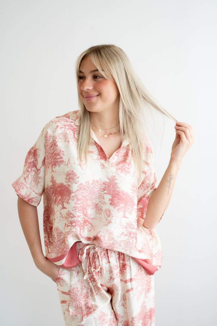 Luxury Bluse (kurz)