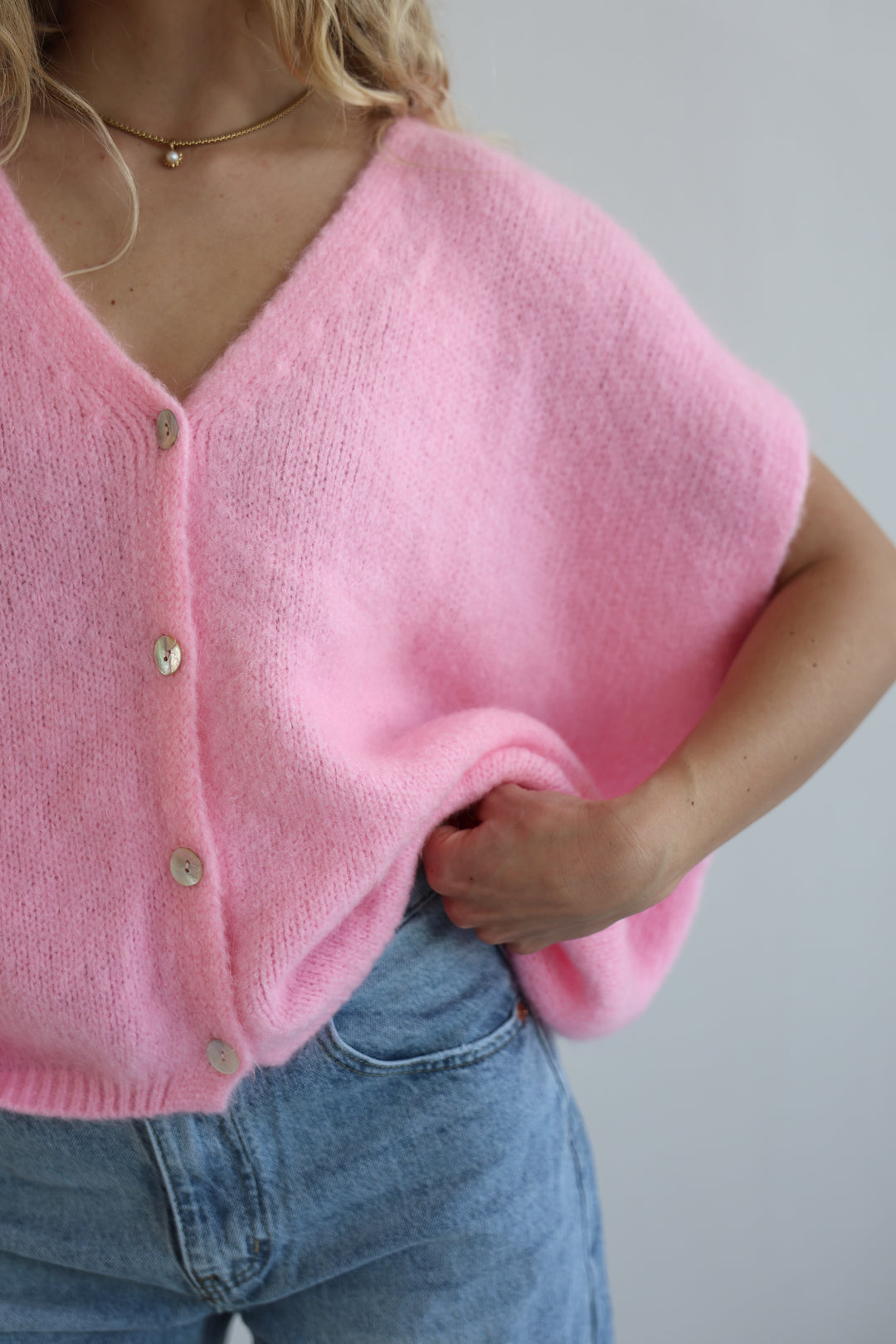 Lockere Pullunder-Weste Gina