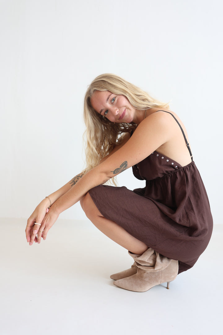 Slouch Heel Boots