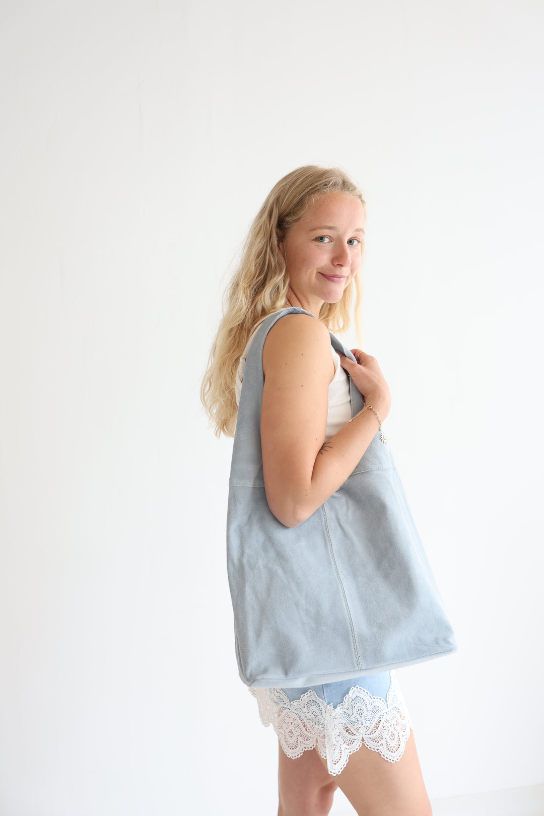 Classic Leather Suede Bag