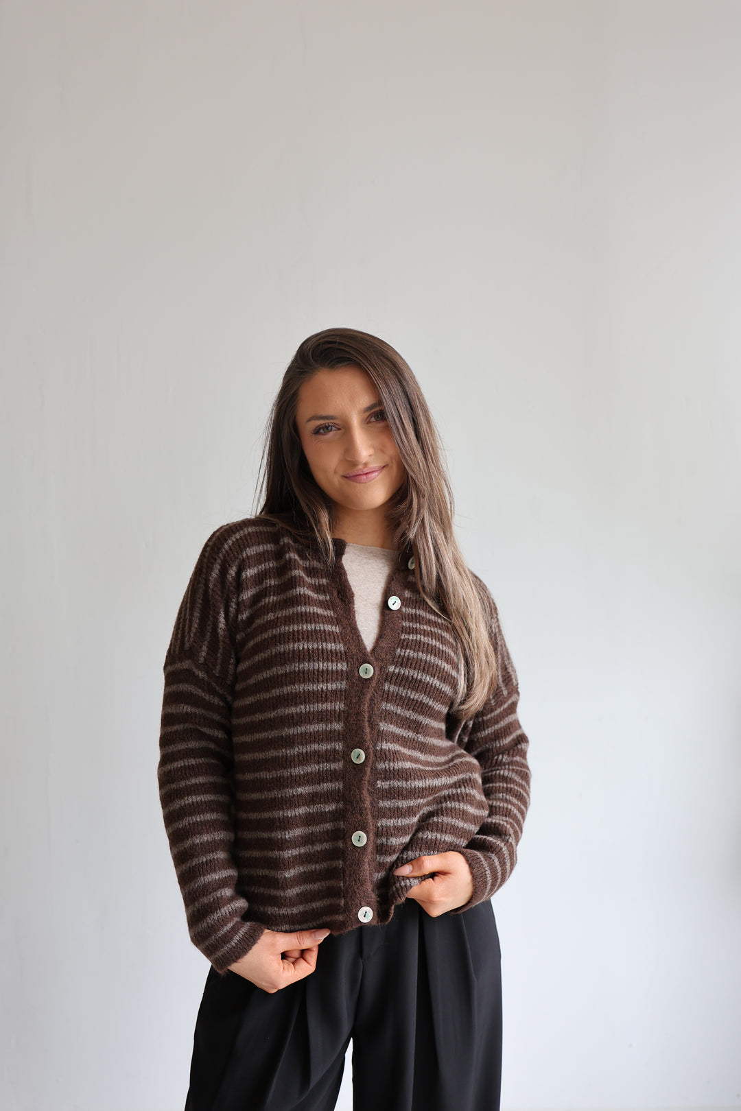 Gestreifter Cardigan Josephine