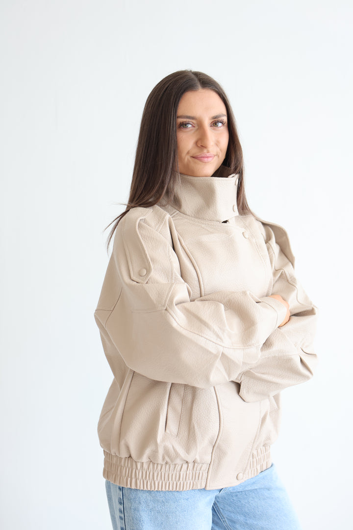 Oversize Bikerjacke Milano