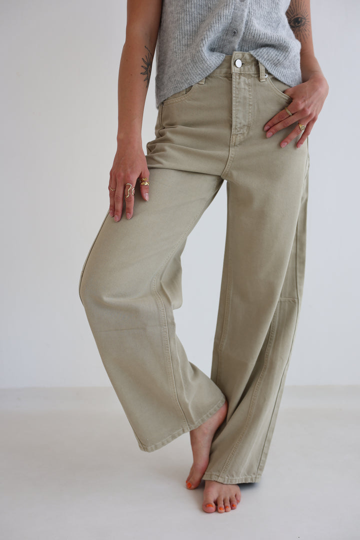 Relaxed Barrel Fit Jeans Juna