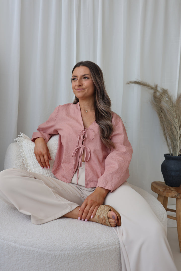 Lange Hose mit geradem Schnitt Sina