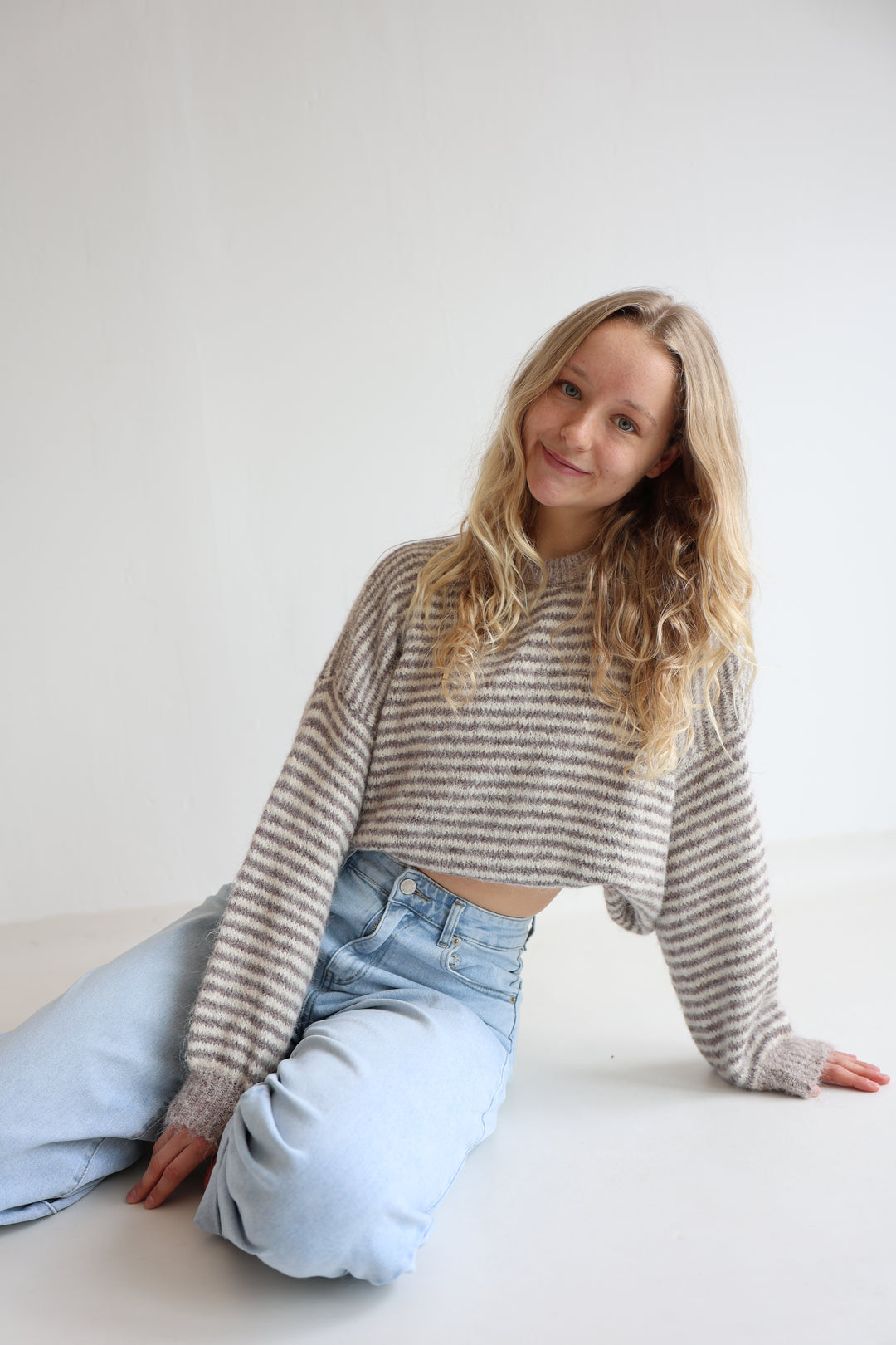 Gestreifter Pullover Moodline Knit