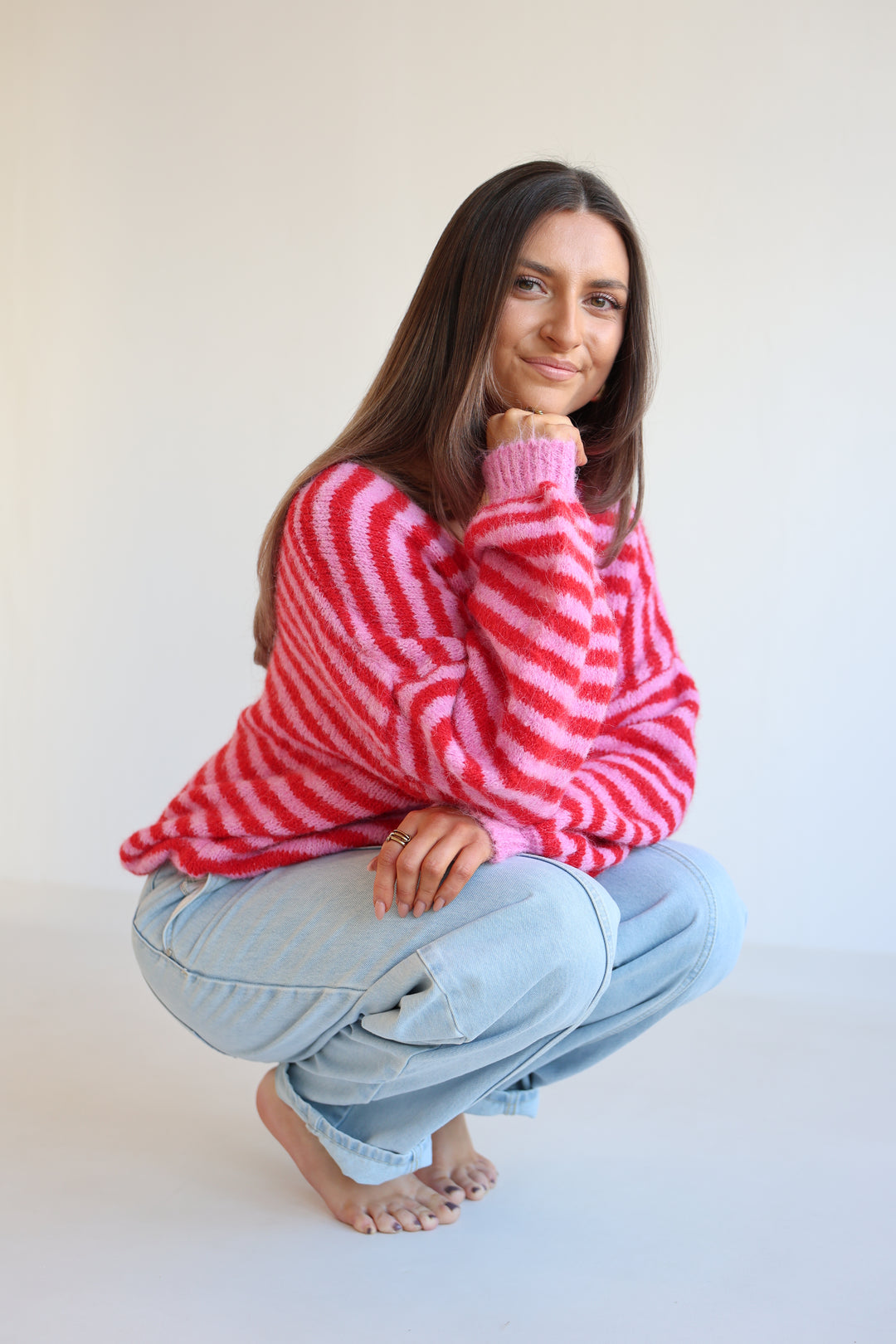 Gestreifter Cardigan Cosima