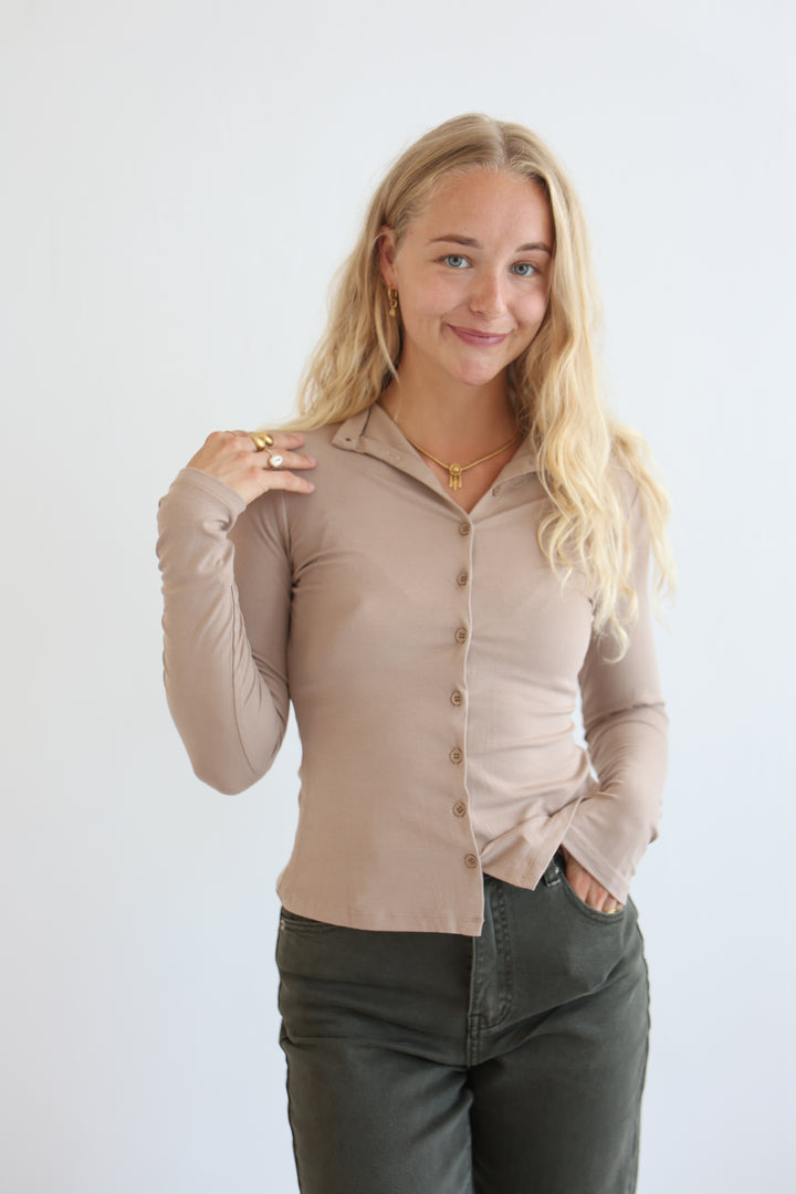 Cloud Button-Up Shirt