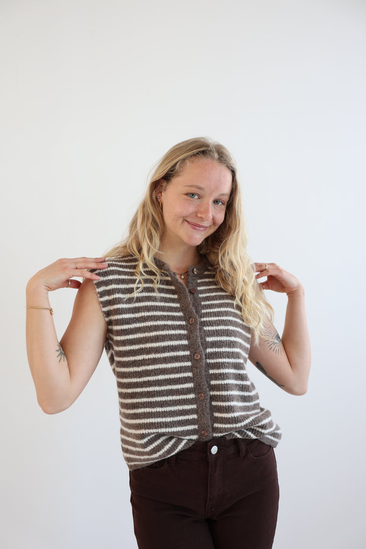 Gestreifte Weste Josephine