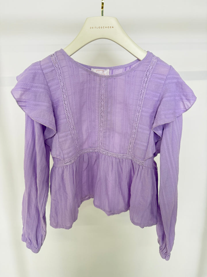RÜSCHENBLUSE GAIA FLIEDER (B-WARE)