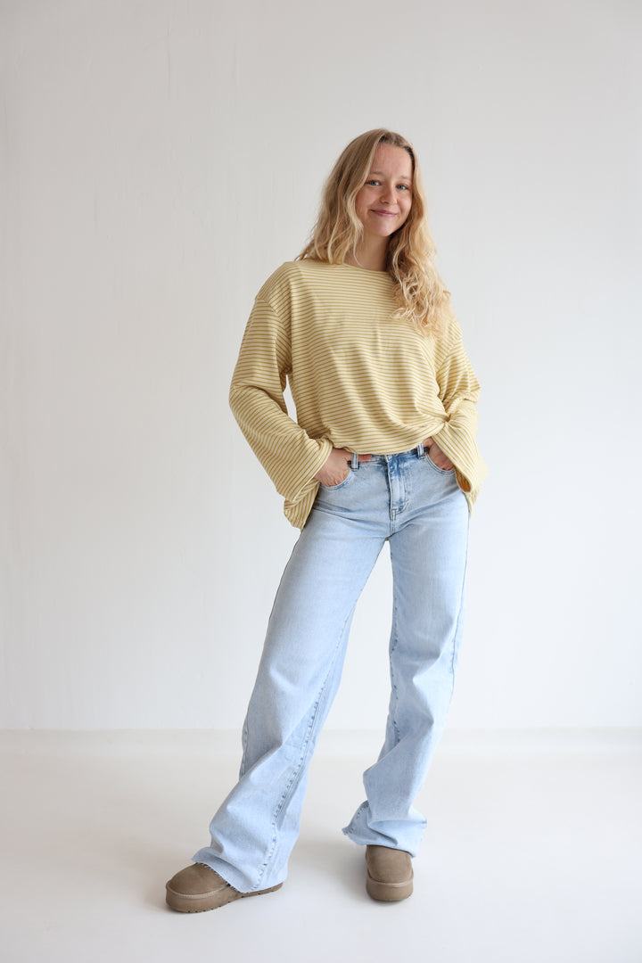 Gestreiftes Longsleeve Striped Soul