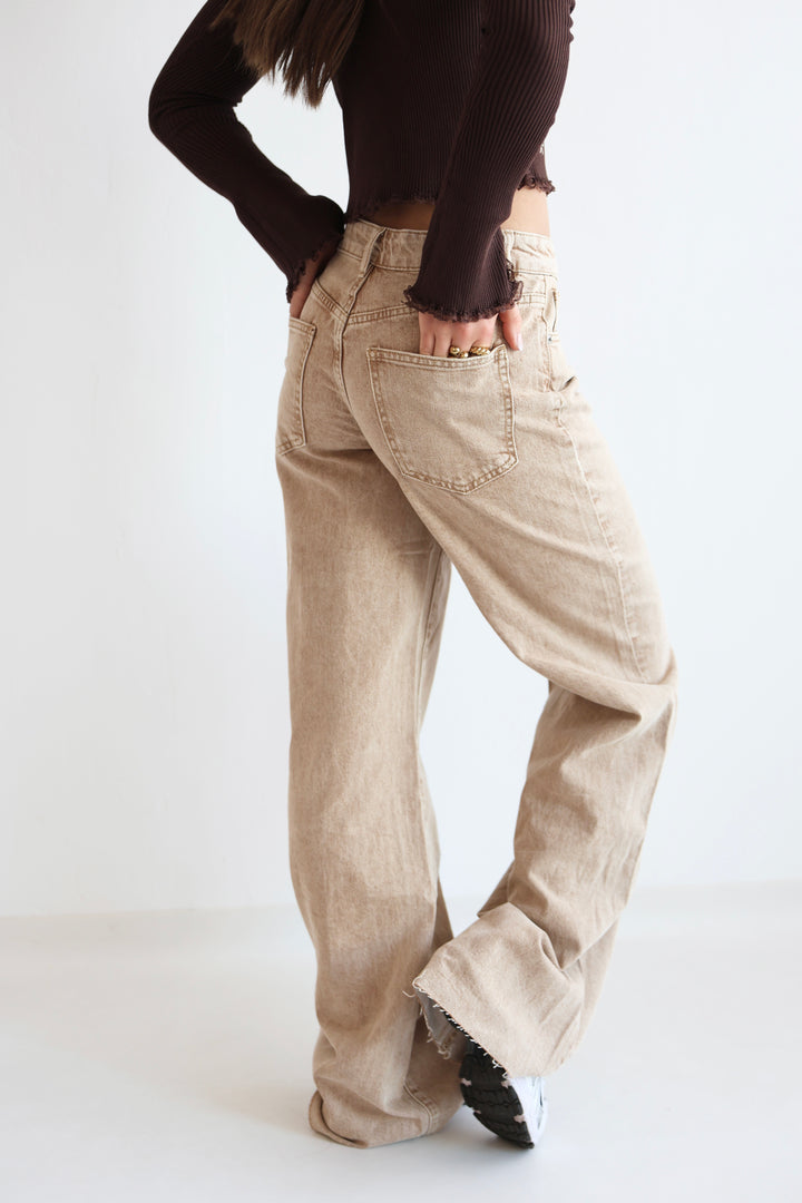 Extra Long Wide Leg Jeans Thessa