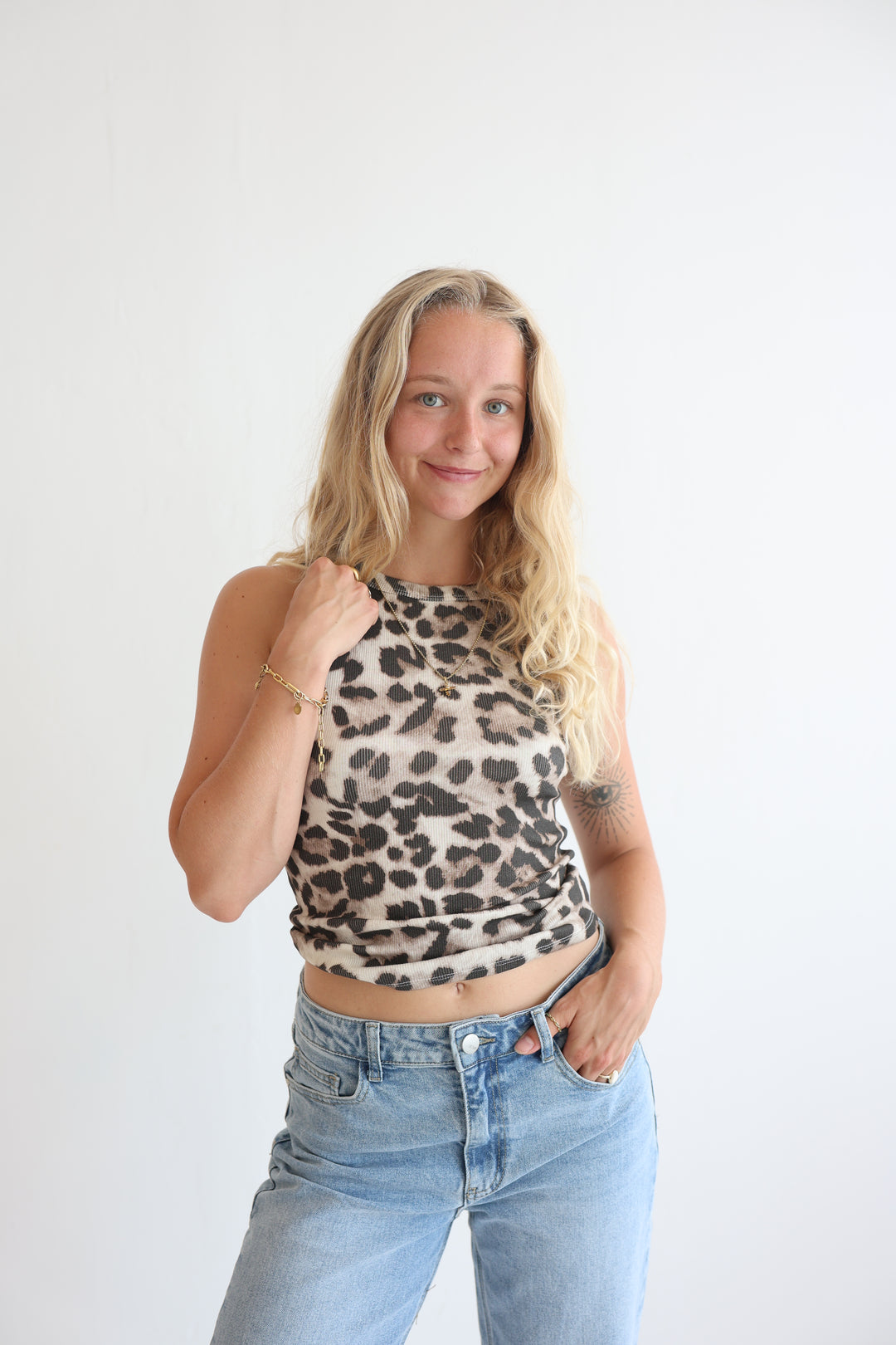 Animal Print Leopard Tank Top