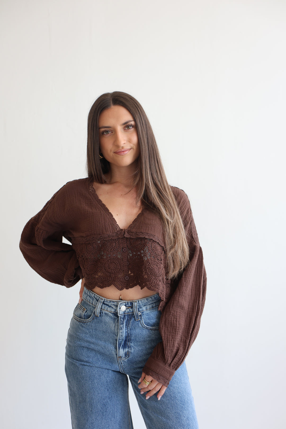 Crochetbluse Palma