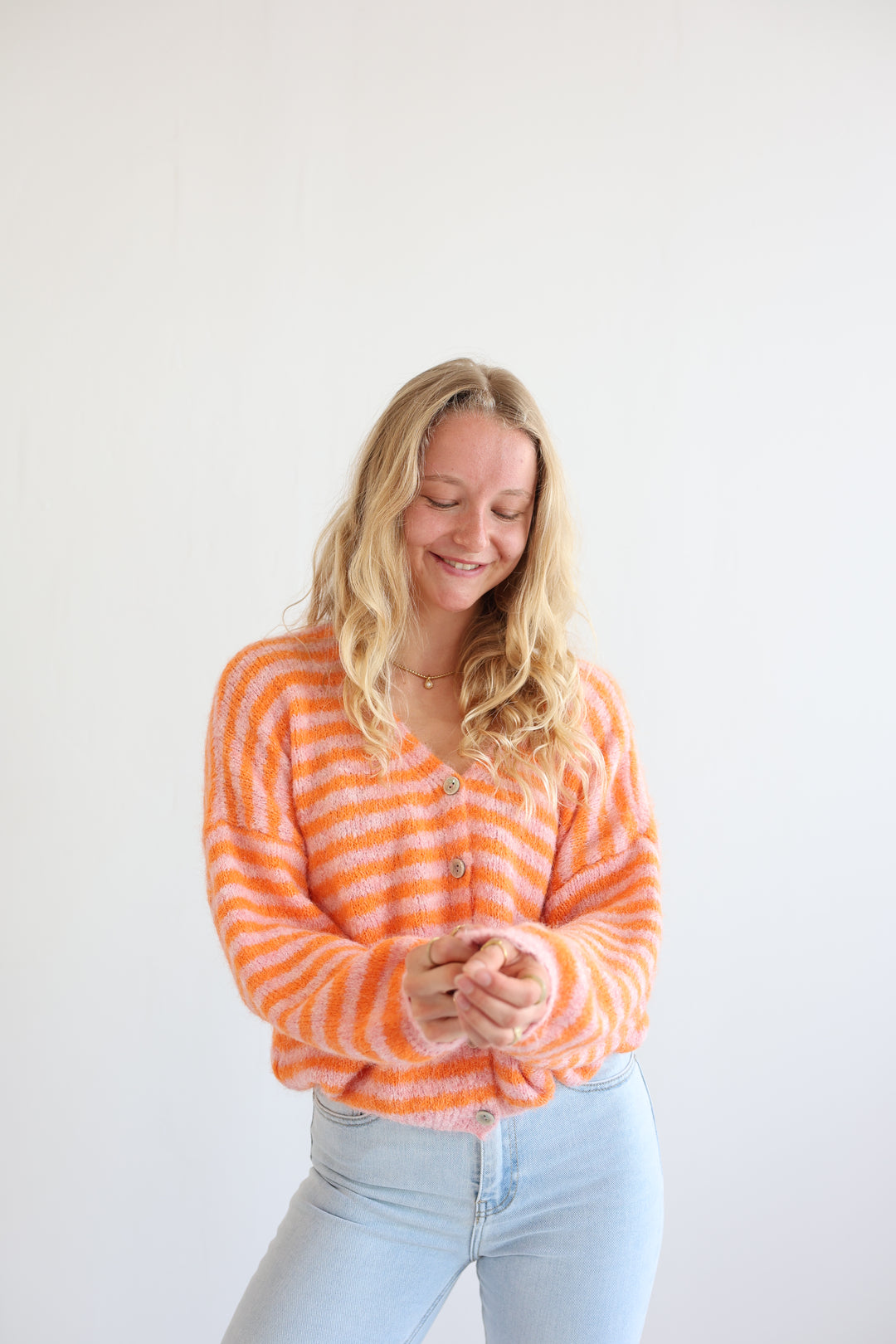 Gestreifter Cardigan Cosima