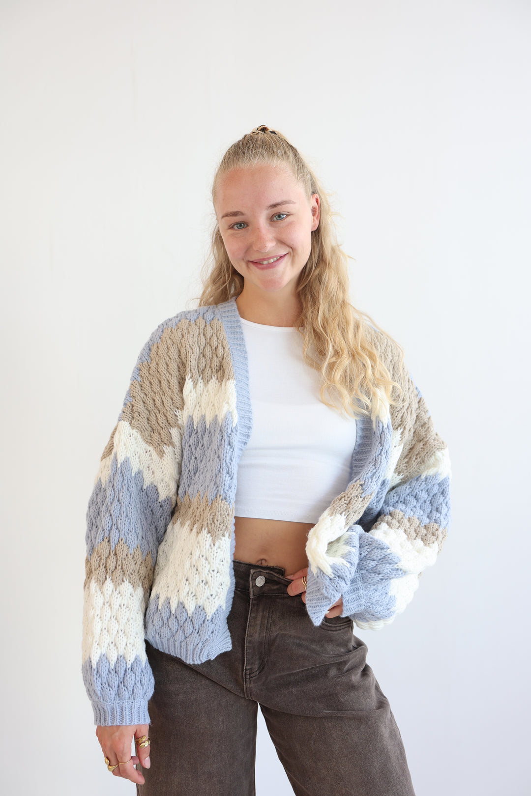 Winter Bloom Cardigan