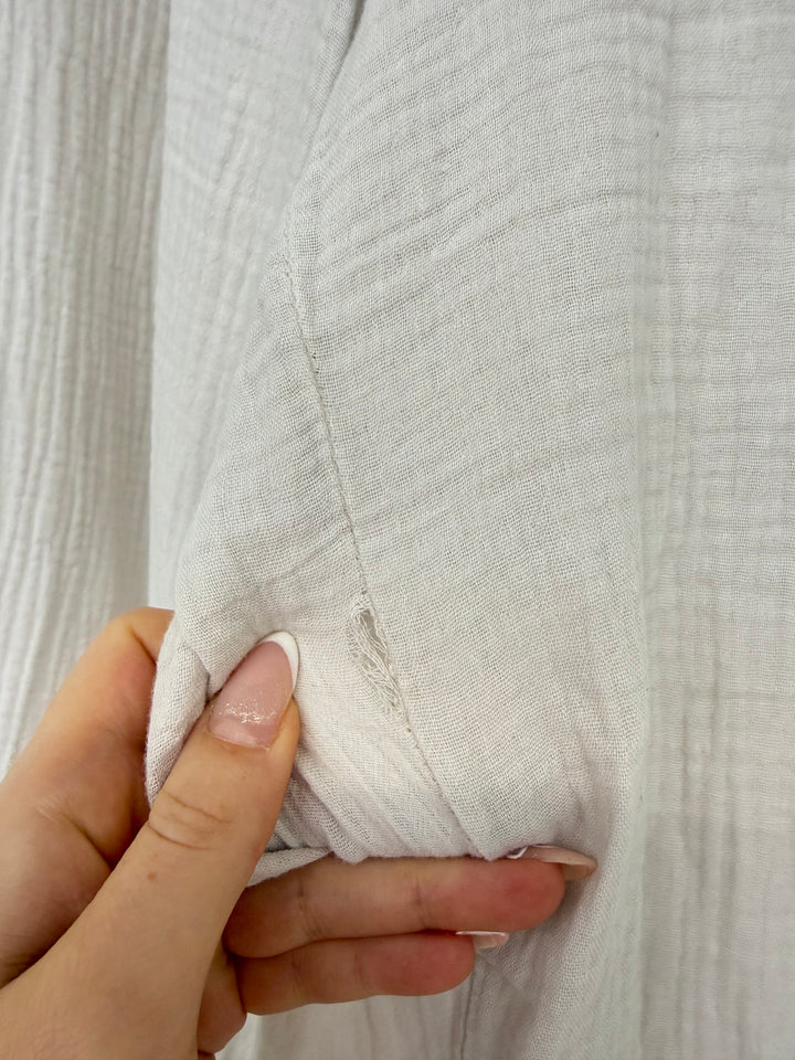 CASUAL MUSSELIN PANTS PETIT BEIGE (B-WARE)