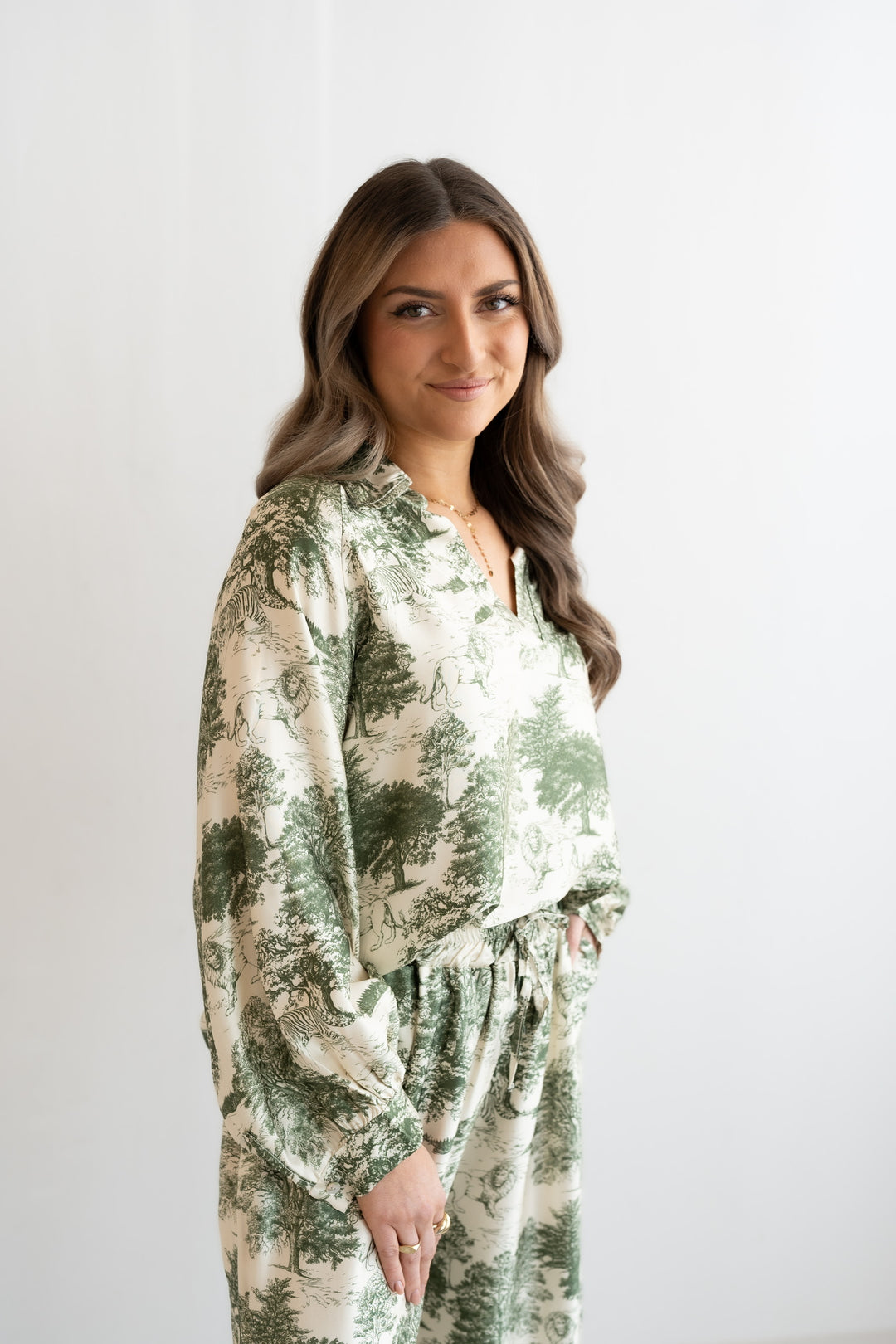 Luxury Bluse (lang)