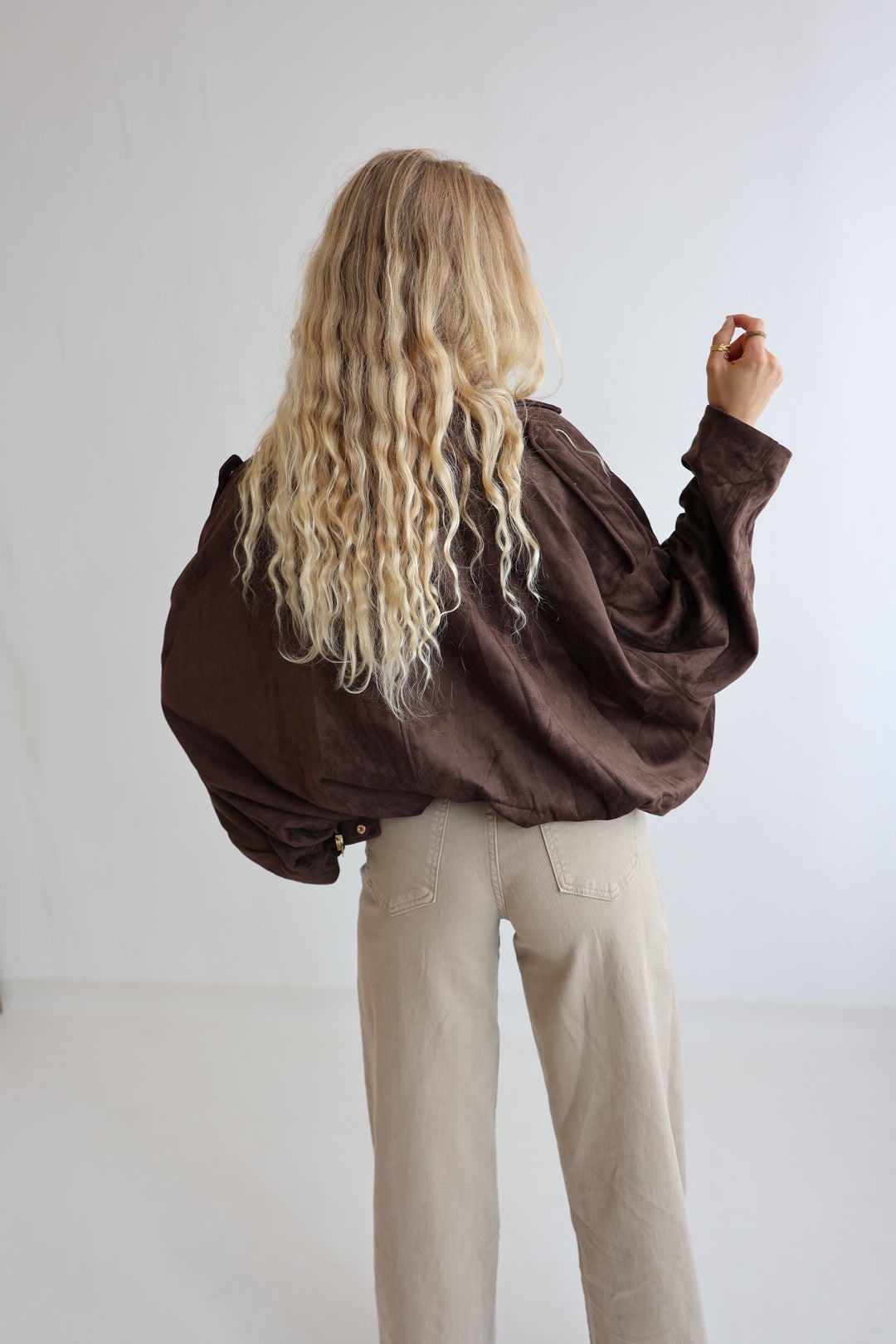 Heritage Suede Bomber Jacket
