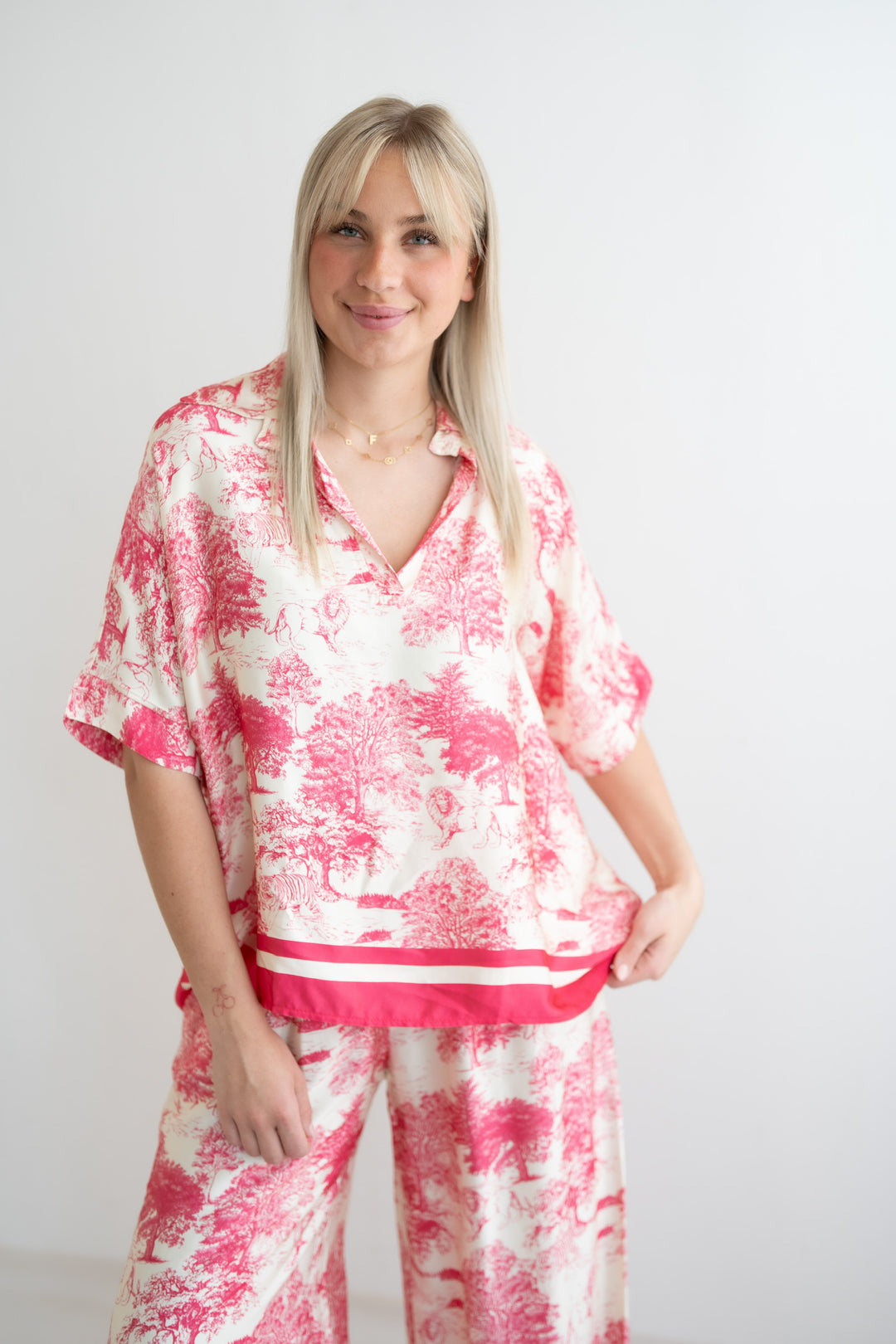 Luxury Bluse (kurz)