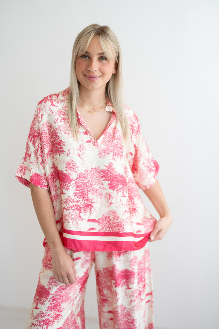 Luxury Bluse (kurz)