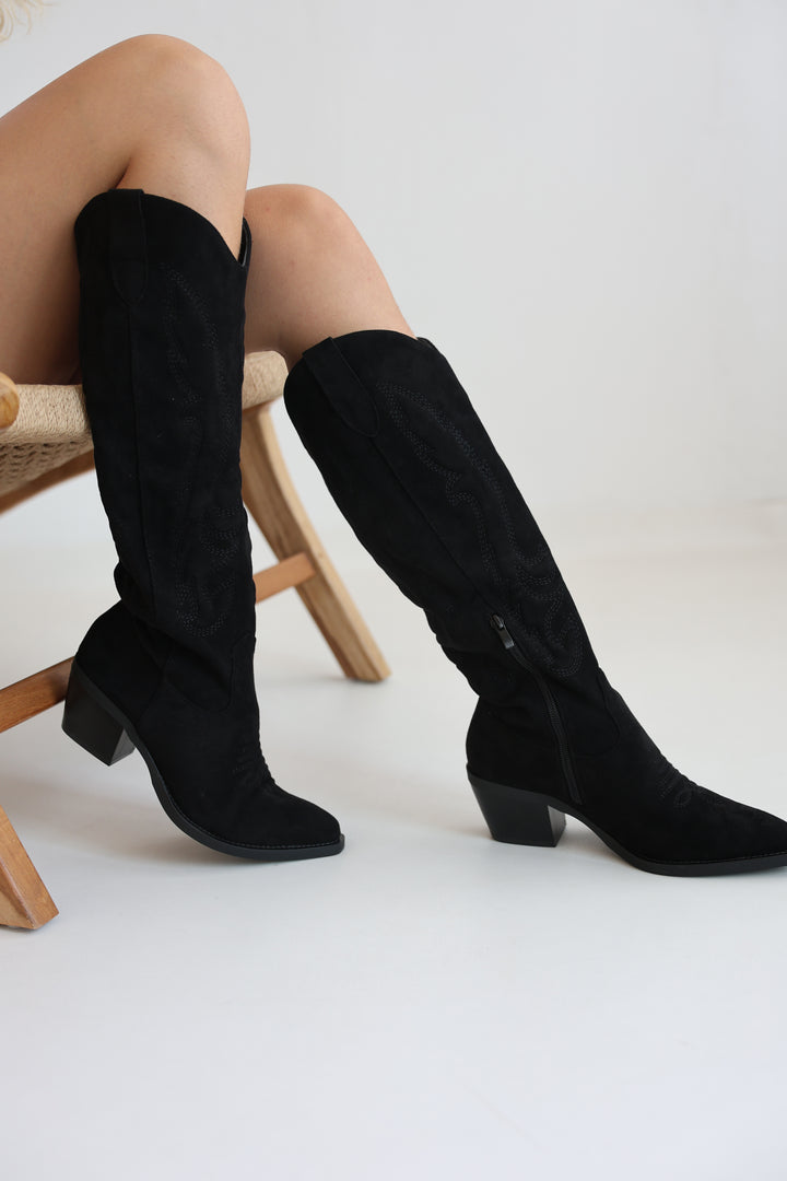 Black Moon Cowboy Boots