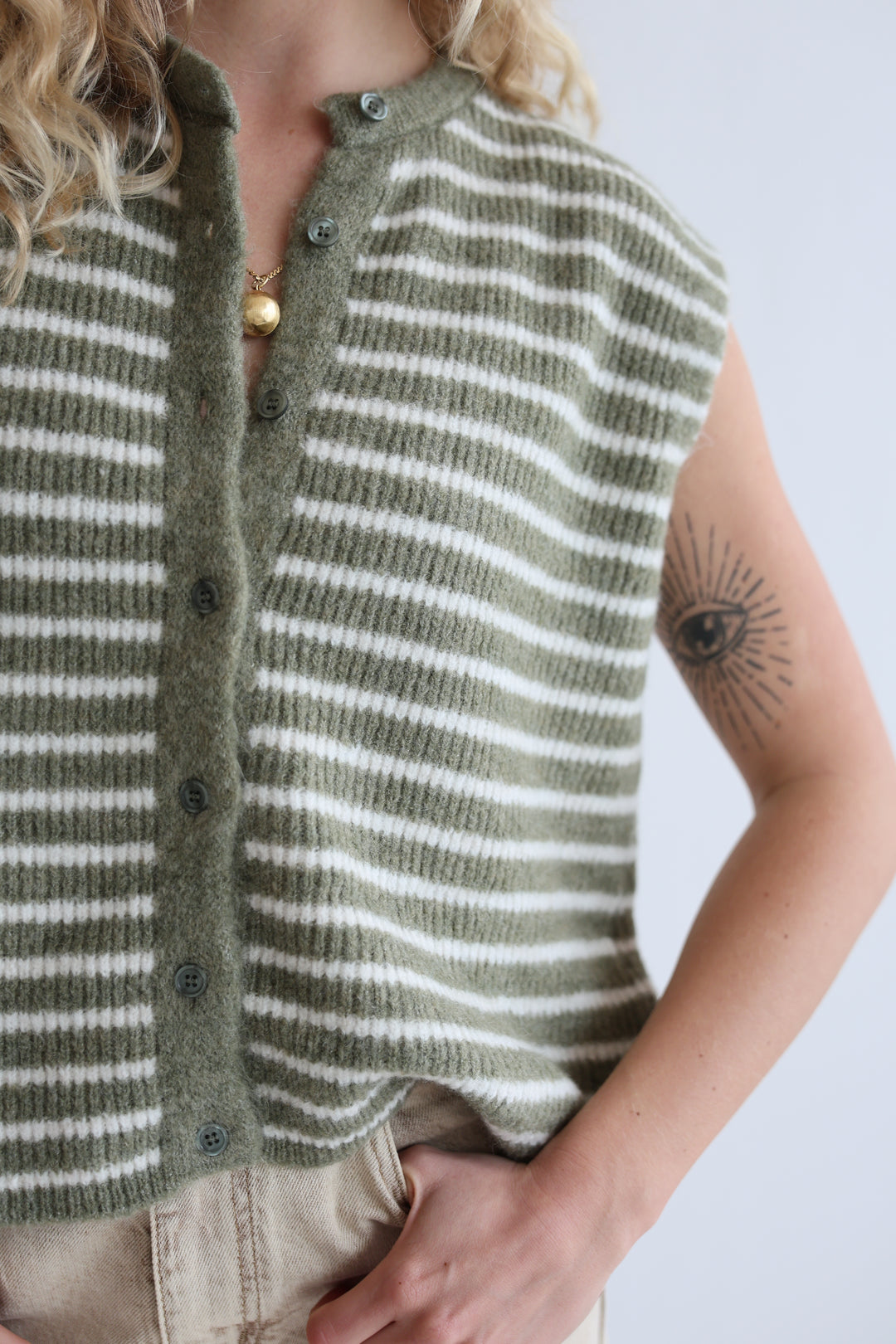 Gestreifte Weste Josephine